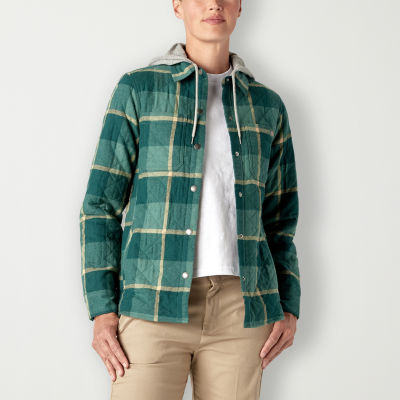 Dickies Water Resistant Lightweight Womens Juniors Shirt Jacket