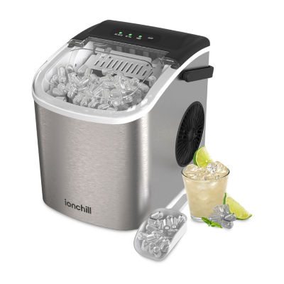 Newair 26 lbs. Nugget Countertop Ice Maker with Soft Chewable Pebble Ice,  Self-Cleaning, Easy-Pour Waterspout, Perfect for Home, Kitchen, Office