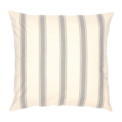 VHC Brands Vintage Stripe Reversible Euro Sham