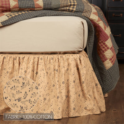 VHC Brands Cobblestone Bed Skirt