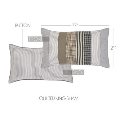 VHC Brands Haven Reversible Pillow Sham