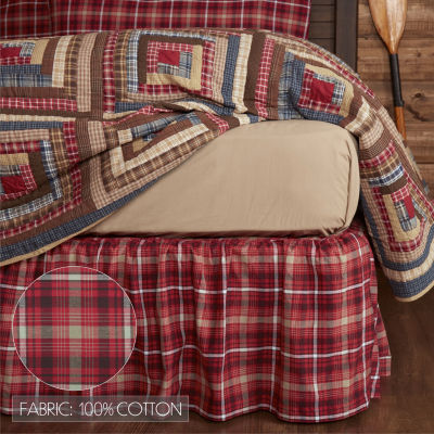 VHC Brands Harvey Cabin Bed Skirt