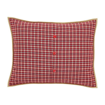 VHC Brands Harvey Cabin Reversible Pillow Sham