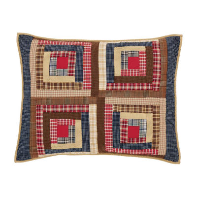 VHC Brands Harvey Cabin Reversible Pillow Sham