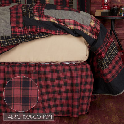 VHC Brands Shasta Cabin Bed Skirt