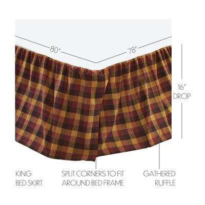 VHC Brands Settlement 16" Bed Skirt