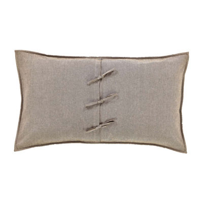 VHC Brands Sheridan Rustic Brown Embellished Pillow Sham