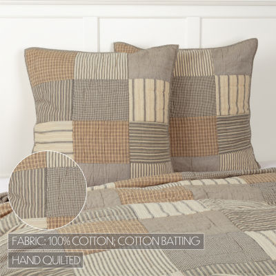 VHC Brands Miller Farm Reversible Euro Sham