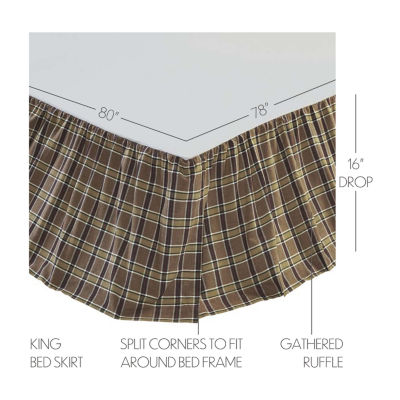 VHC Brands Laramie Bed Skirt