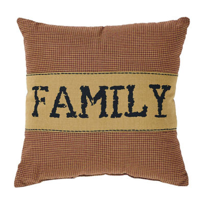 VHC Brands Settlement 12x12 Throw Pillow