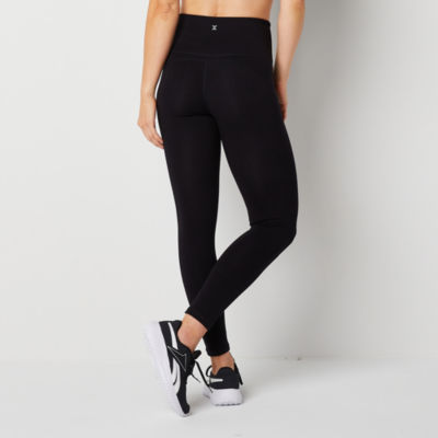 Yoga Mid-Rise Foldover Leggings