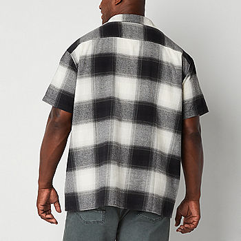 Regular Fit Flannel shirt - White/Black - Men