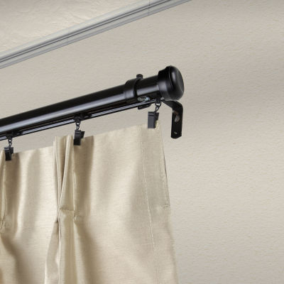 Rod Desyne Rosen Cordless Traverse Adjustable Curtain Rod