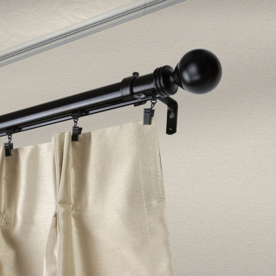 Rod Desyne Sphere Cordless Traverse Adjustable Curtain