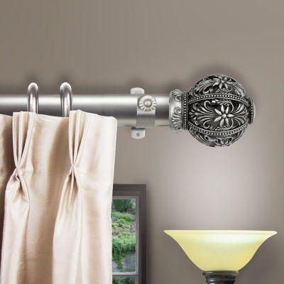 Rod Desyne Lacey Traverse Adjustable Curtain Rod