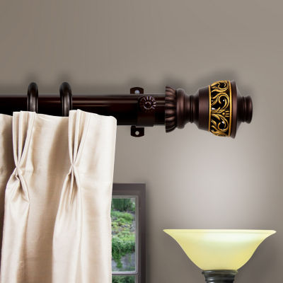 Rod Desyne Lattice Traverse Adjustable Curtain Rod