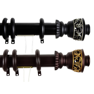 Rod Desyne Lattice Traverse Adjustable Curtain Rod