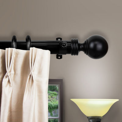 Rod Desyne Sphere Traverse Adjustable Curtain