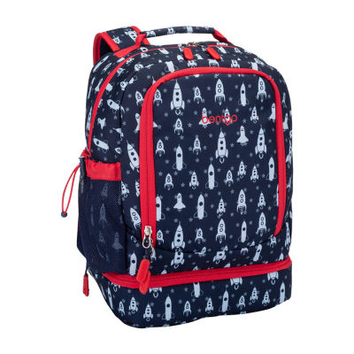 Bentgo Kids Space Rockets 2-in-1 Backpack and Insulated Lunch Bag