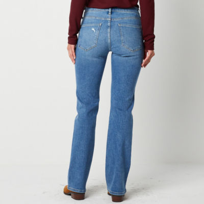 a.n.a Womens Low Rise Bootcut Jean