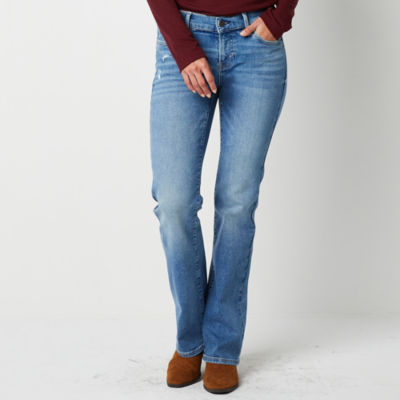 a.n.a Womens Low Rise Bootcut Jean