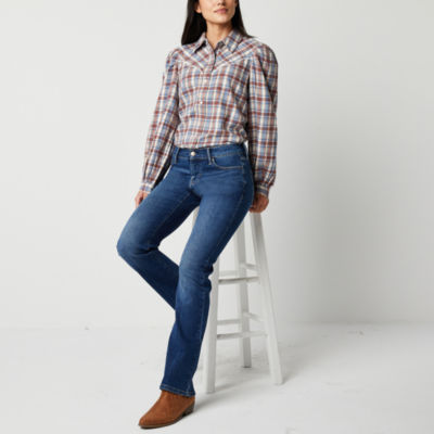 a.n.a Womens Low Rise Bootcut Jean