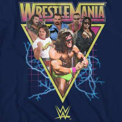 Mens Short Sleeve WrestleMania Graphic T-Shirt