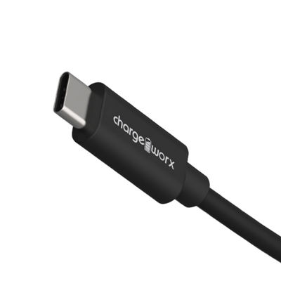 Chargeworx 6ft USB-C to USB-A Cable