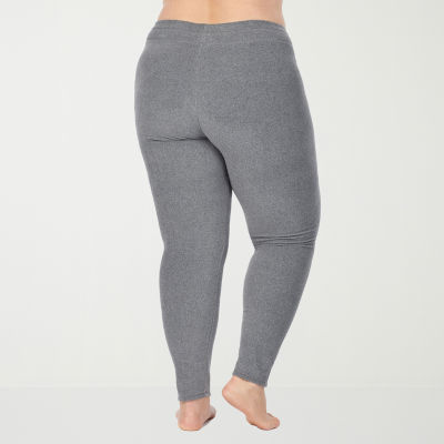 Cuddl Duds Fleecewear Tag Free Thermal Legging Plus