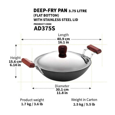 Hawkins Hard Anodized 11" Fry Pan with Lid