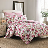 Laura Ashley Bramble Floral 7-pc. Midweight Comforter Set