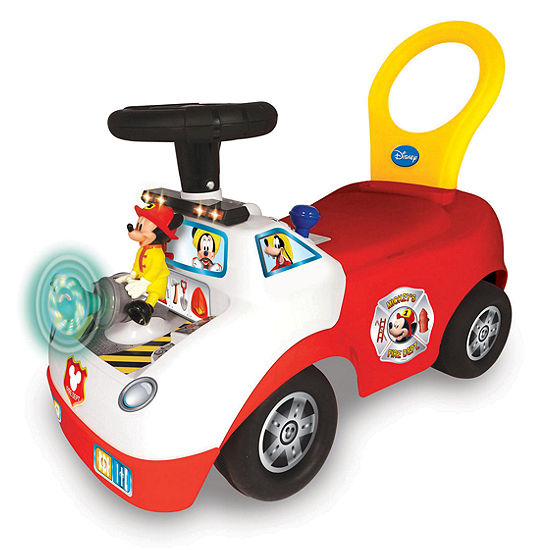 Disney Mickey Mouse Fire Truck Interactive Ride On