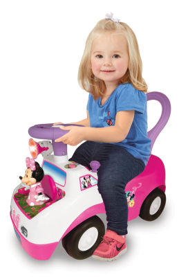 Disney Minnie Mouse Dancing Activity Interactive Ride On Car With Sounds Ride-On Car