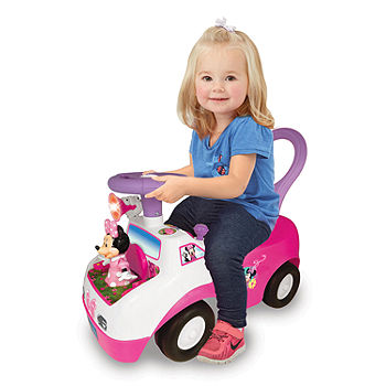 Disney Minnie Mouse Dancing Activity Ride Car Ride-On On Interactive Sounds Car With
