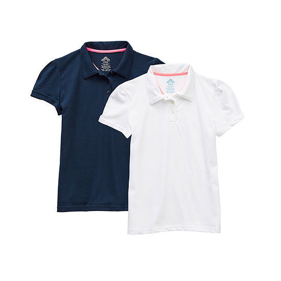 Thereabouts Little & Big Girls 2-pc. Short Sleeve Polo Shirt