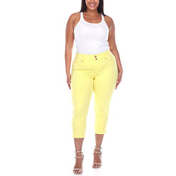 Salsation Capri Pants-Yellow（黄）Lサイズ Capri pants - yellow