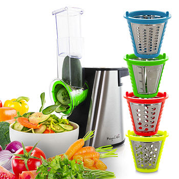 MegaChef 4-in-1 Stainless-Steel Electric Salad Maker