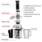 Megachef Wide Mouth With Dual Speed Electric Juicer