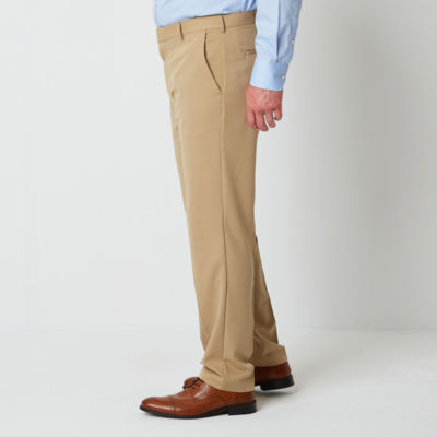 Van Heusen Ultra Flex Mens Classic Fit Dress Flat Front Pant