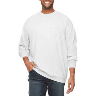 Arizona Big and Tall Mens Crew Neck Long Sleeve Sweatshirt