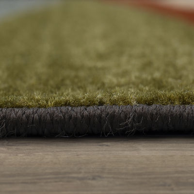 Mohawk Home Mayan Sunset Contemporary Washable Indoor Rectangular Area Rug