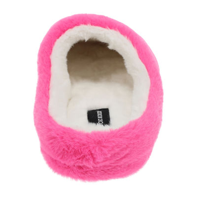 Joe Boxer Womens Slip-On Slippers