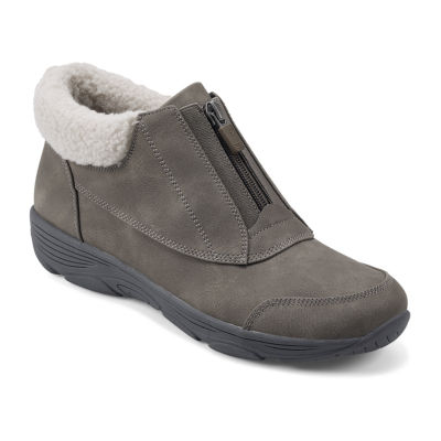 Easy Spirit Womens Vexclaim Flat Heel Booties