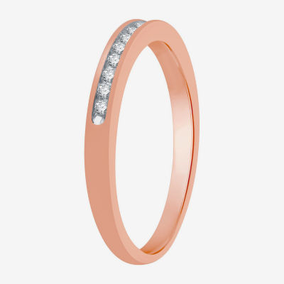 I Said Yes (H-I / I1) Womens 3/8 CT. T.W. Lab Grown White Diamond 14K Rose Gold Over Silver Sterling Round Halo Bridal Set