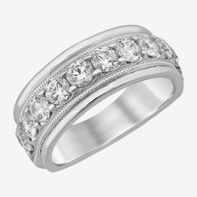 5MM 2 CT. T.W. Natural White Diamond 10K Gold Wedding Band