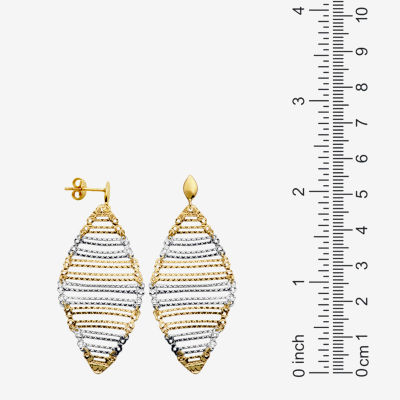 10K Gold Drop Earrings