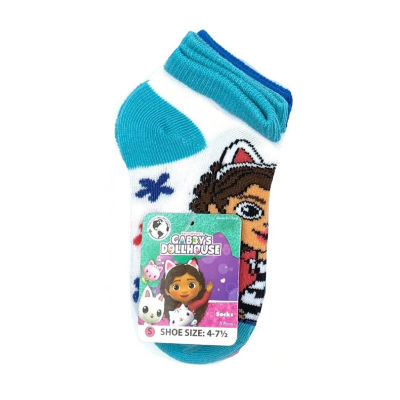 Toddler Girls 5 Pair Quarter Ankle Socks