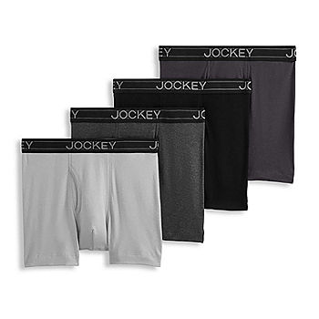 Jockey Active Microfiber Mens 3 Pack Boxer Briefs