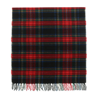 St. John's Bay Checked Oblong Cold Weather Scarf