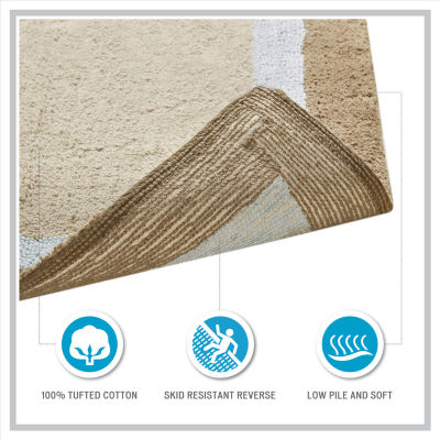 Madison Park Infinity Cotton Tufted Bath Rug